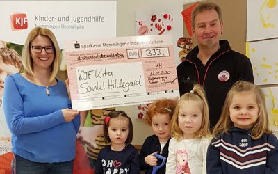 Mit dem Geld können Spielsachen für draußen angeschafft werden (Foto: KJF/privat)